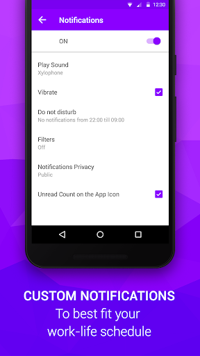 Email App for Android - Image screenshot of android app