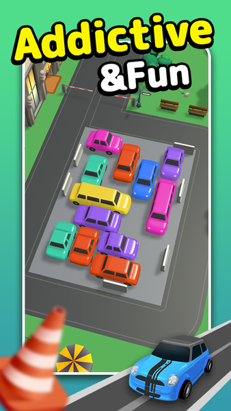 Parking Jam 3D - Car Puzzle - Gameplay image of android game