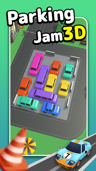 Parking Jam 3D - Car Out - Gameplay image of android game