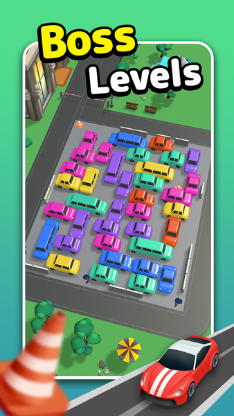 Parking Jam 3D - Car Out - Gameplay image of android game