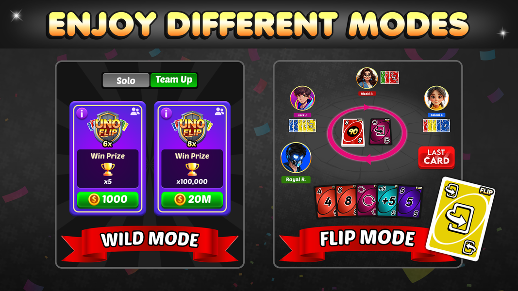 UNO! FLIP - Family Card Game - عکس بازی موبایلی اندروید