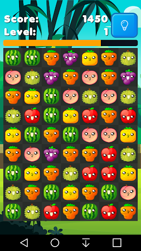 Match 3 Master Happy Fruits - Gameplay image of android game