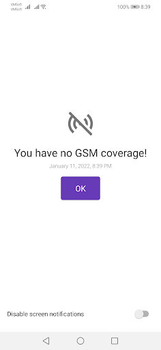 GSM Signal Monitor & SIM Info - Image screenshot of android app
