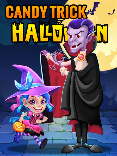 Candy Trick Halloween - عکس بازی موبایلی اندروید