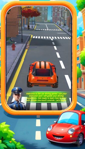 ماشین بازی کودکانه - عکس بازی موبایلی اندروید