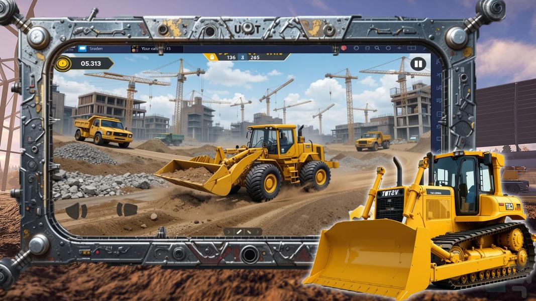 بازی ماشین سنگین - Gameplay image of android game