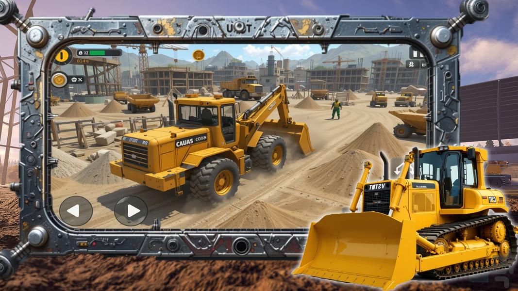 بازی ماشین سنگین - Gameplay image of android game
