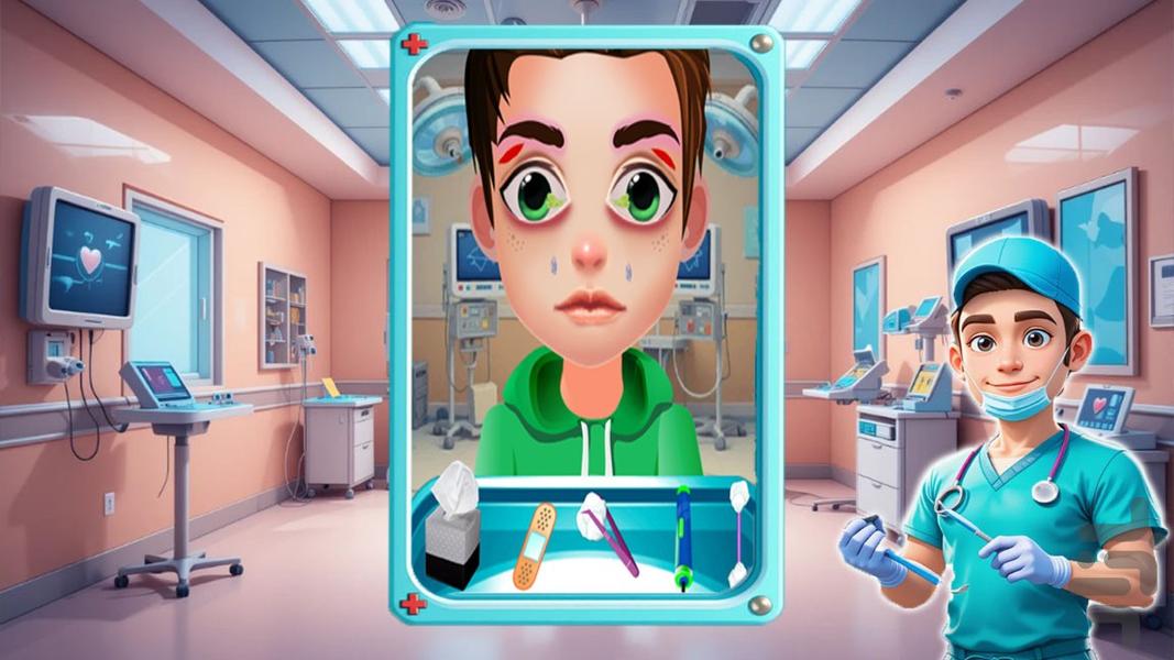 بازی دخترانه دکتری - عکس بازی موبایلی اندروید