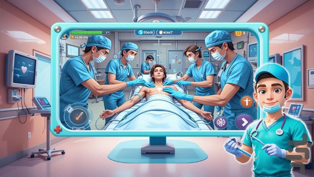 بازی دخترانه دکتری - عکس بازی موبایلی اندروید