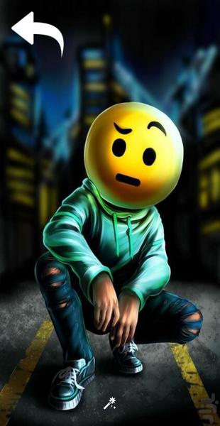 پس زمینه ایموجی های باحال - عکس برنامه موبایلی اندروید