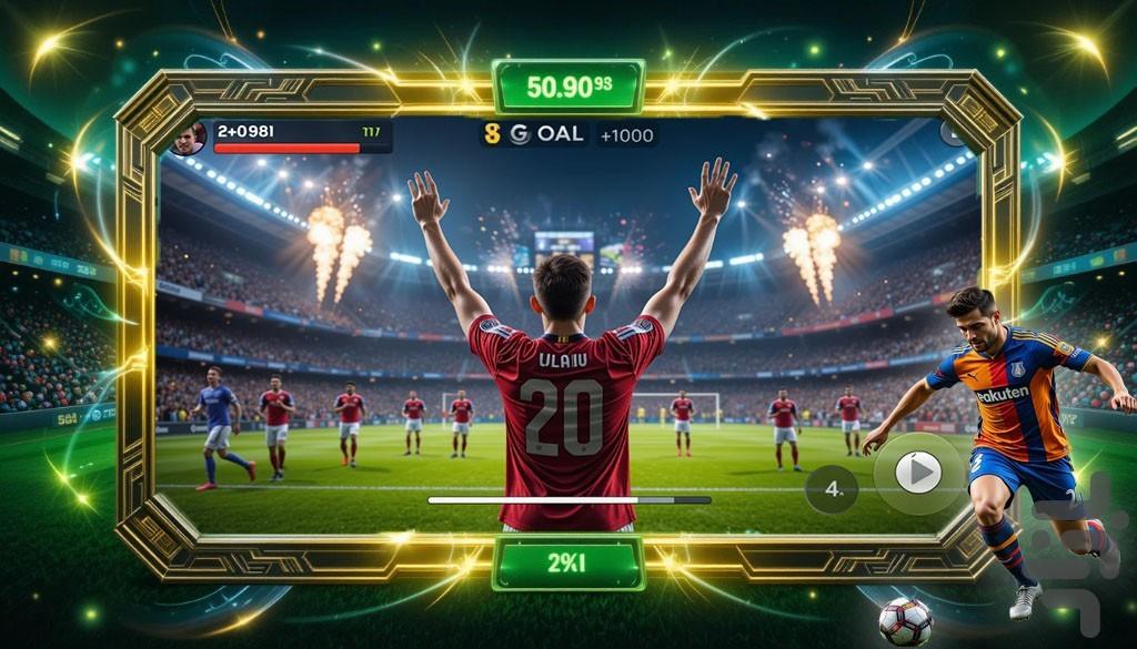 بازی فوتبال - عکس بازی موبایلی اندروید