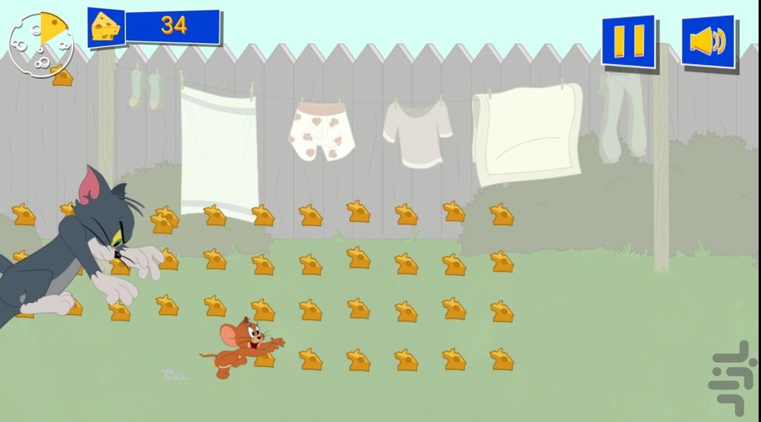 موش و گربه - Gameplay image of android game
