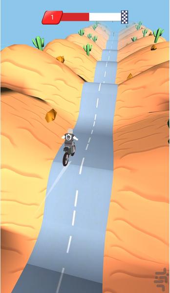 موتورسواری در تپه - عکس بازی موبایلی اندروید