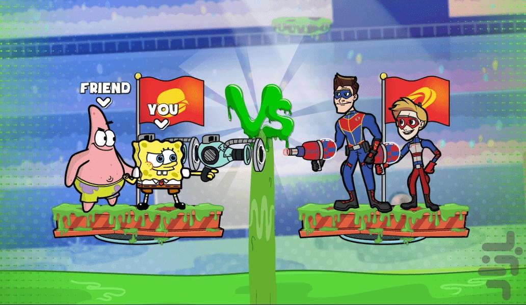 جنگ های باب اسفنجی - Gameplay image of android game