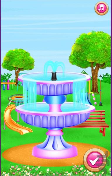 پاندا کوچولو و خانه داری - Gameplay image of android game