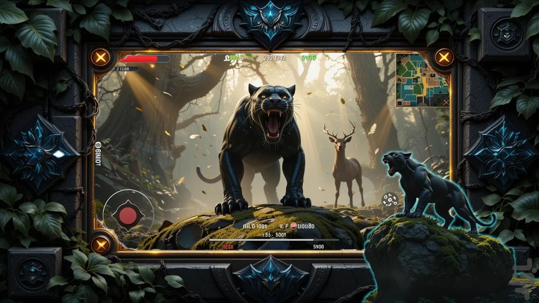 بازی ببر شکارچی - Gameplay image of android game