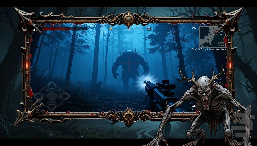 بازی شکار جن - Gameplay image of android game