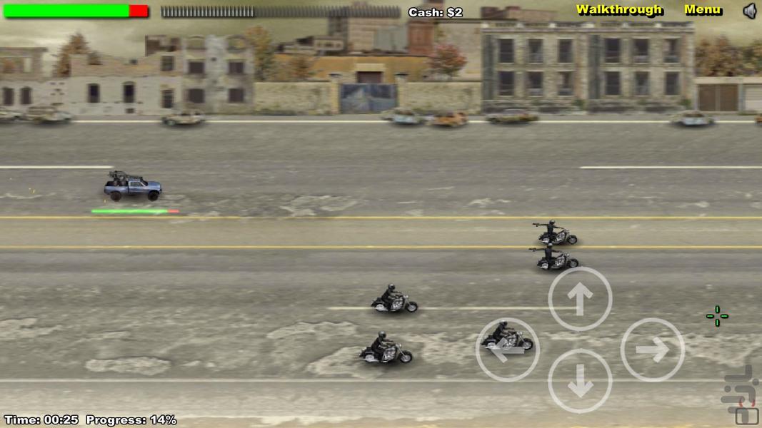 ماشین جنگی - Gameplay image of android game
