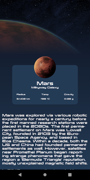 Mass Effect Codex - عکس برنامه موبایلی اندروید