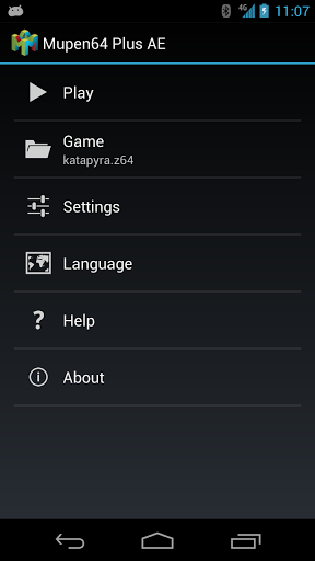 Mupen64 Plus AE - عکس بازی موبایلی اندروید