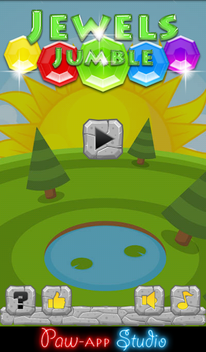 Jewels Jumble - Gameplay image of android game