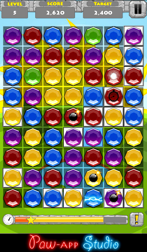 Jewels Jumble - Gameplay image of android game