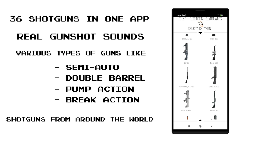 Guns - Shotgun Simulator - Image screenshot of android app