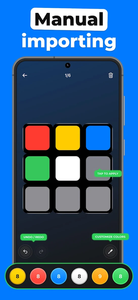 Cube Solver for Rubik's Puzzle - عکس بازی موبایلی اندروید
