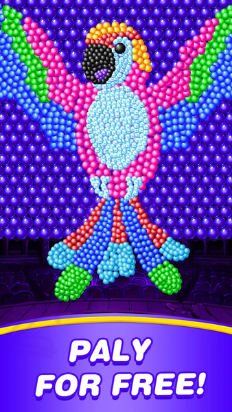 Bubble Shooter 3 - Gameplay image of android game