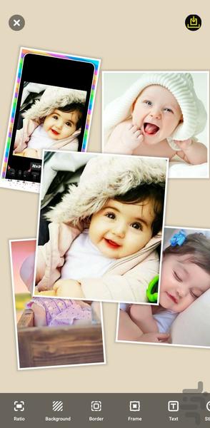 کلاژ عکس پیشرفته - عکس برنامه موبایلی اندروید