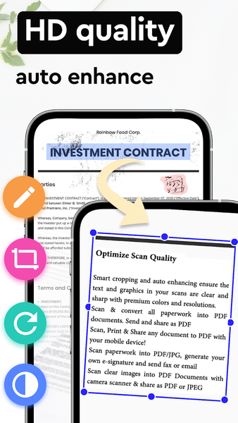 PDF Scanner App - Scan to PDF - عکس برنامه موبایلی اندروید