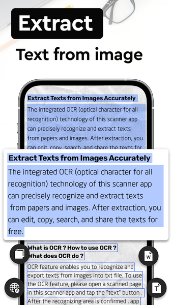 PDF Scanner App - Scan to PDF - عکس برنامه موبایلی اندروید