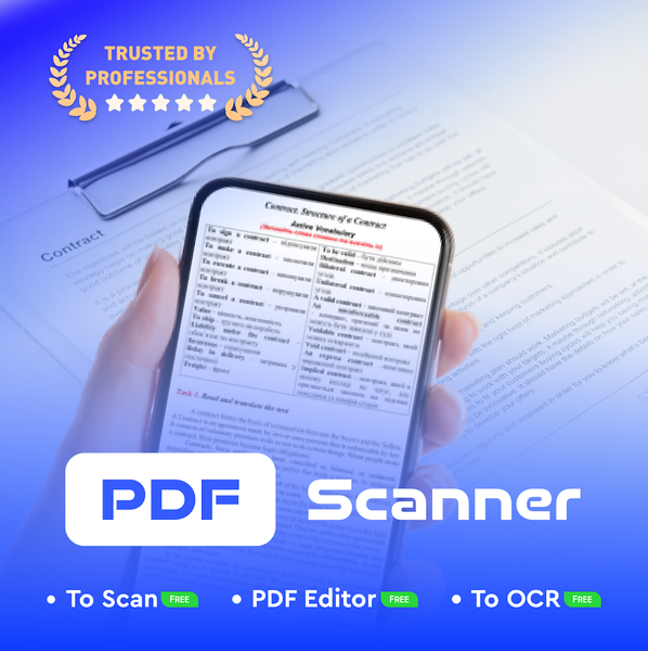 PDF Scanner App - Scan to PDF - عکس برنامه موبایلی اندروید