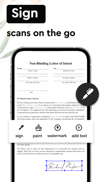 PDF Scanner App - Scan to PDF - عکس برنامه موبایلی اندروید