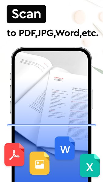 PDF Scanner App - Scan to PDF - عکس برنامه موبایلی اندروید