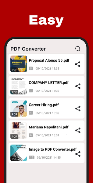 Image to PDF Converter - Image screenshot of android app