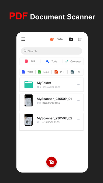 PDF Scanner - Document Scanner - Image screenshot of android app