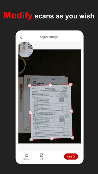 PDF Scanner - Document Scanner - Image screenshot of android app