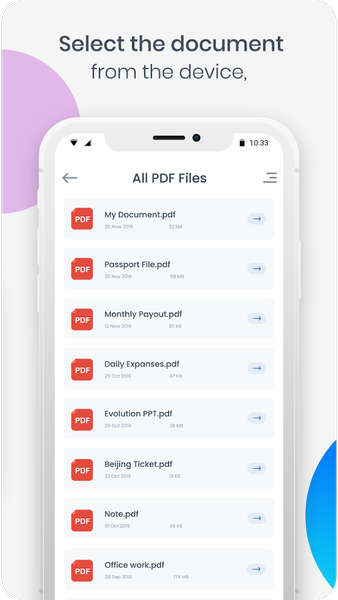 PDF Reader & Editor - Image screenshot of android app