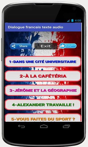 Dialogues en Français A۱-A۲ - عکس برنامه موبایلی اندروید