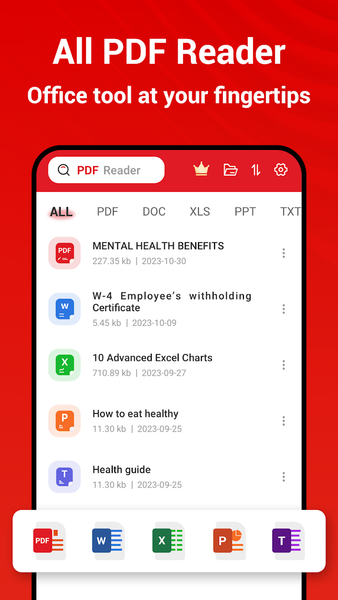 PDF Reader: PDF Viewer - عکس برنامه موبایلی اندروید