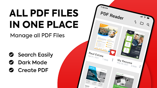 PDF Reader App - PDF Viewer - عکس برنامه موبایلی اندروید
