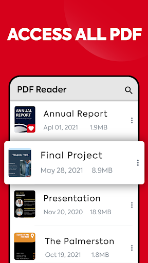 PDF Reader App - PDF Viewer - Image screenshot of android app