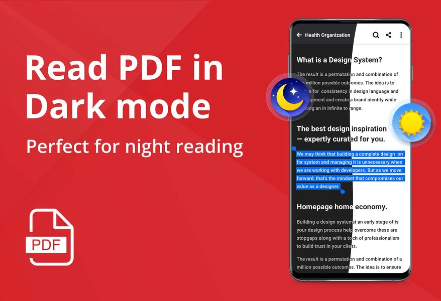 PDF Reader - PDF Viewer - Image screenshot of android app