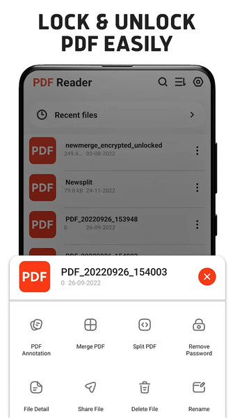 PDF Reader and PDF Editor App - Image screenshot of android app