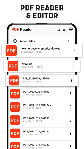 PDF Reader and Editor - عکس برنامه موبایلی اندروید