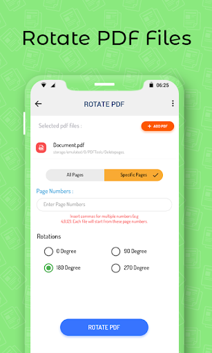 PDF Editor - عکس برنامه موبایلی اندروید