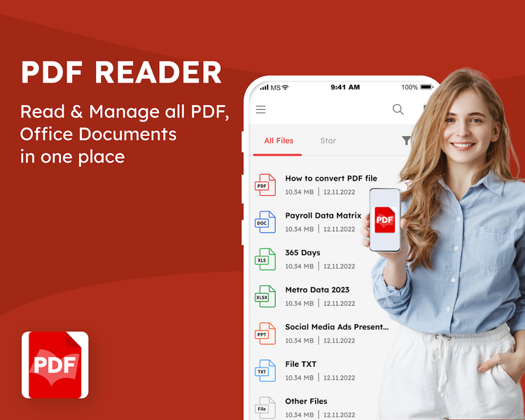 PDF Reader: Ebook, PDF Viewer - Image screenshot of android app