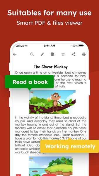 PDF Reader: Ebook, PDF Viewer - عکس برنامه موبایلی اندروید