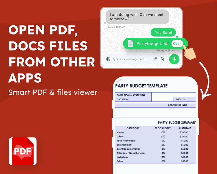 PDF Reader: Ebook, PDF Viewer - عکس برنامه موبایلی اندروید